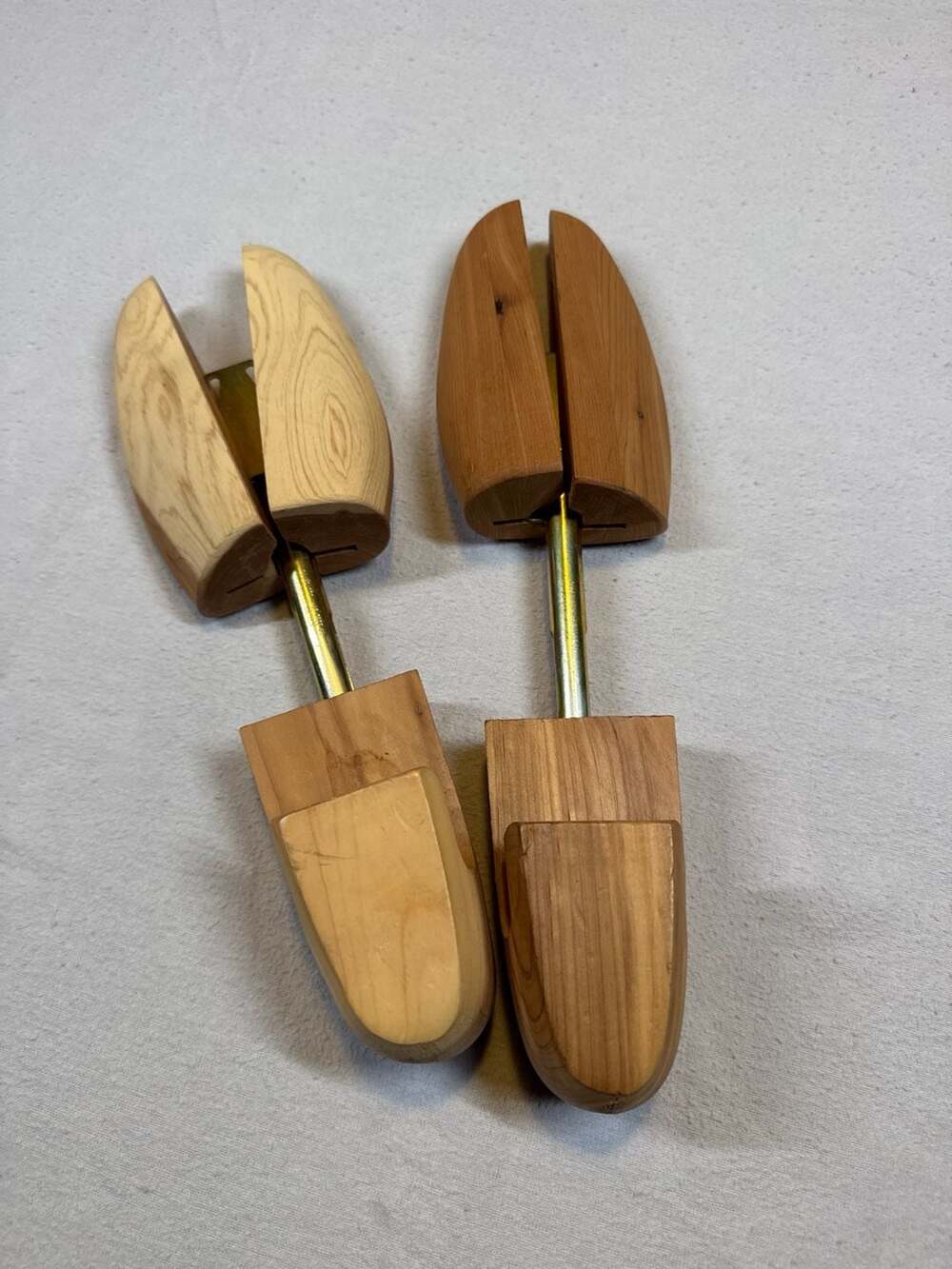 Rochester Shoe Tree Co. Vintage Solid Wood Adjustable Shoe Trees